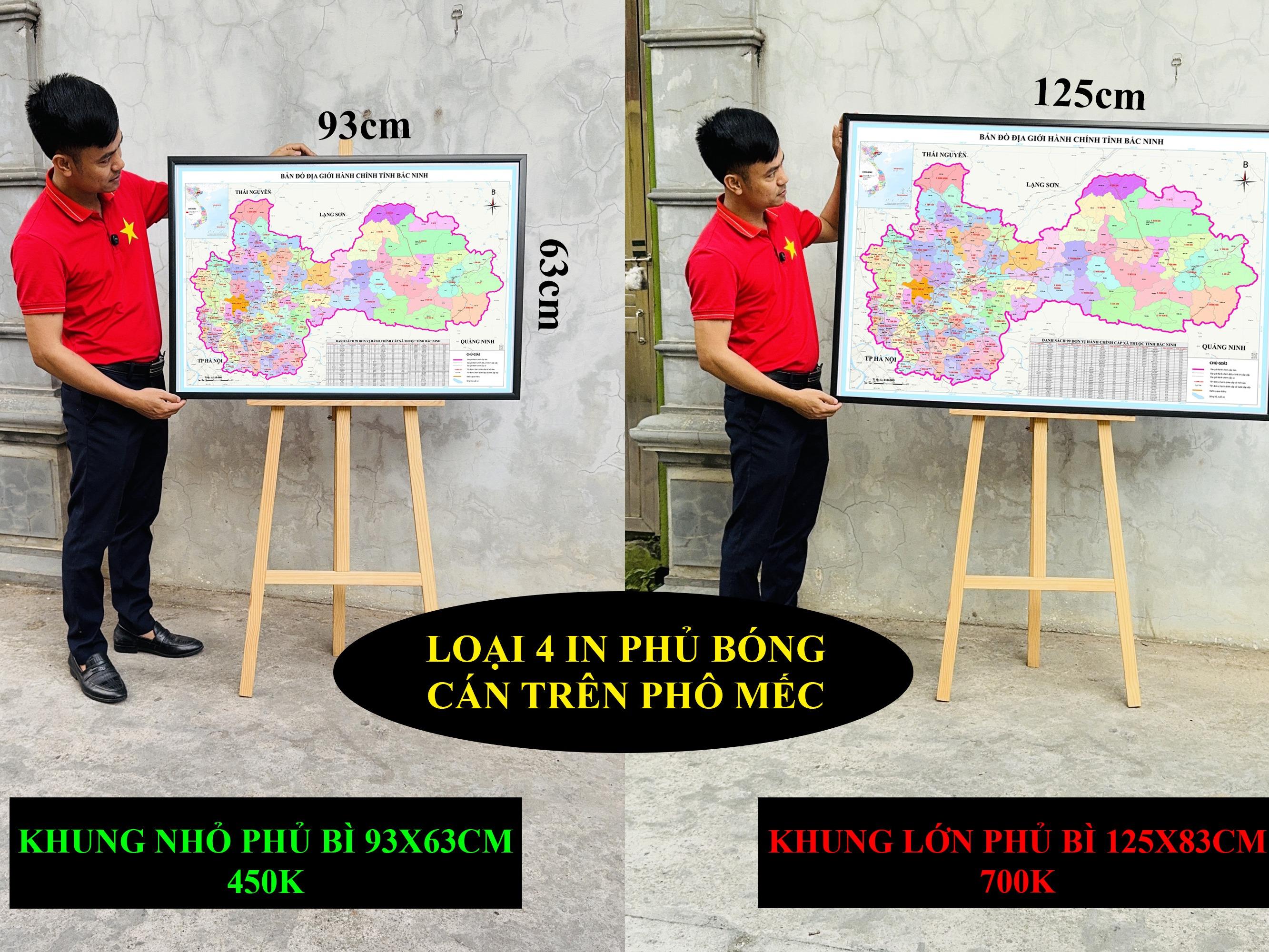 Bản Đồ Bắc Ninh (Bắc Ninh và Bắc Giang) cập nhật 2026