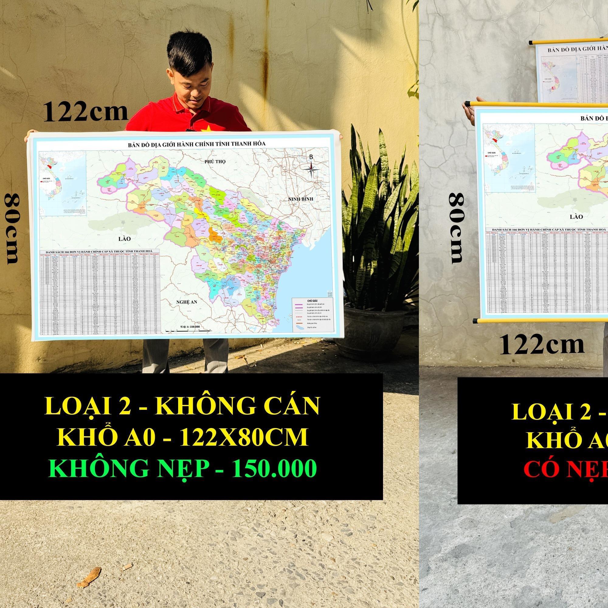 Bản Đồ Thanh Hóa cập nhật 2026 có cả tên xã phường mới và cũ chi tiết