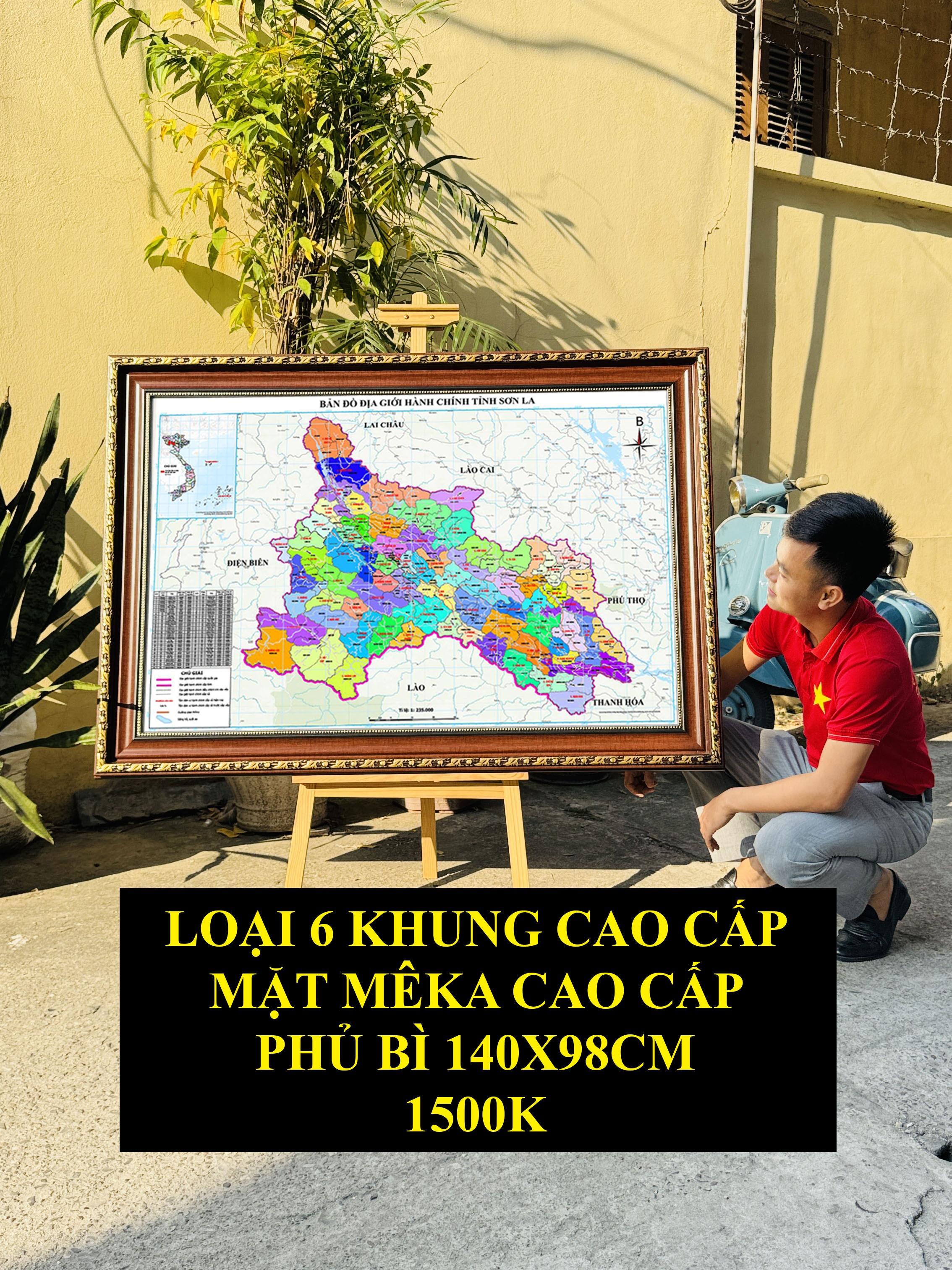 Bản Đồ Sơn La cập nhật 2026 có cả tên xã phường mới và cũ chi tiết