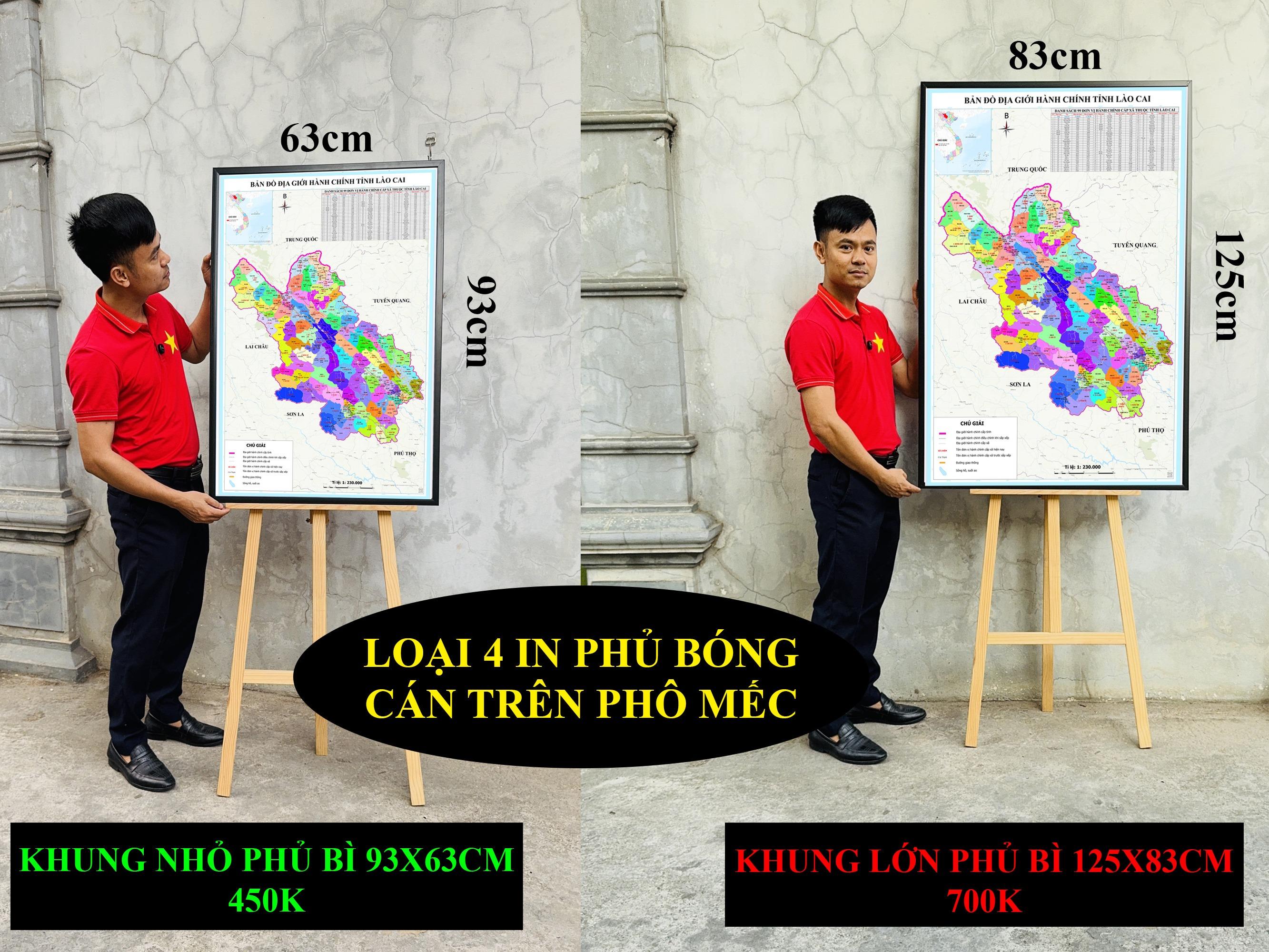 Bản Đồ Lào Cai (Lào Cai và Yên Bái) cập nhật 2026 có cả tên xã phường mới và cũ chi tiết