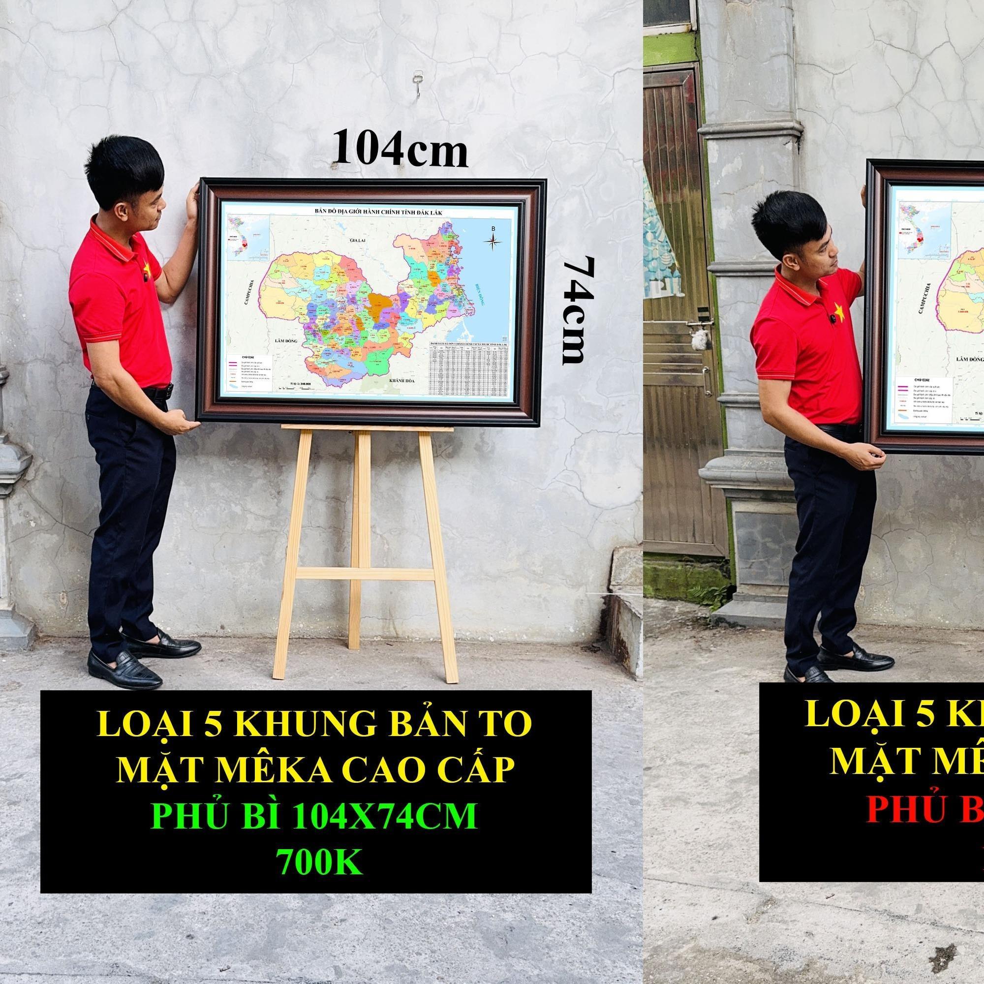 Bản Đồ Đắk Lắk (Phú Yên và Đắk Lắk) cập nhật 2026