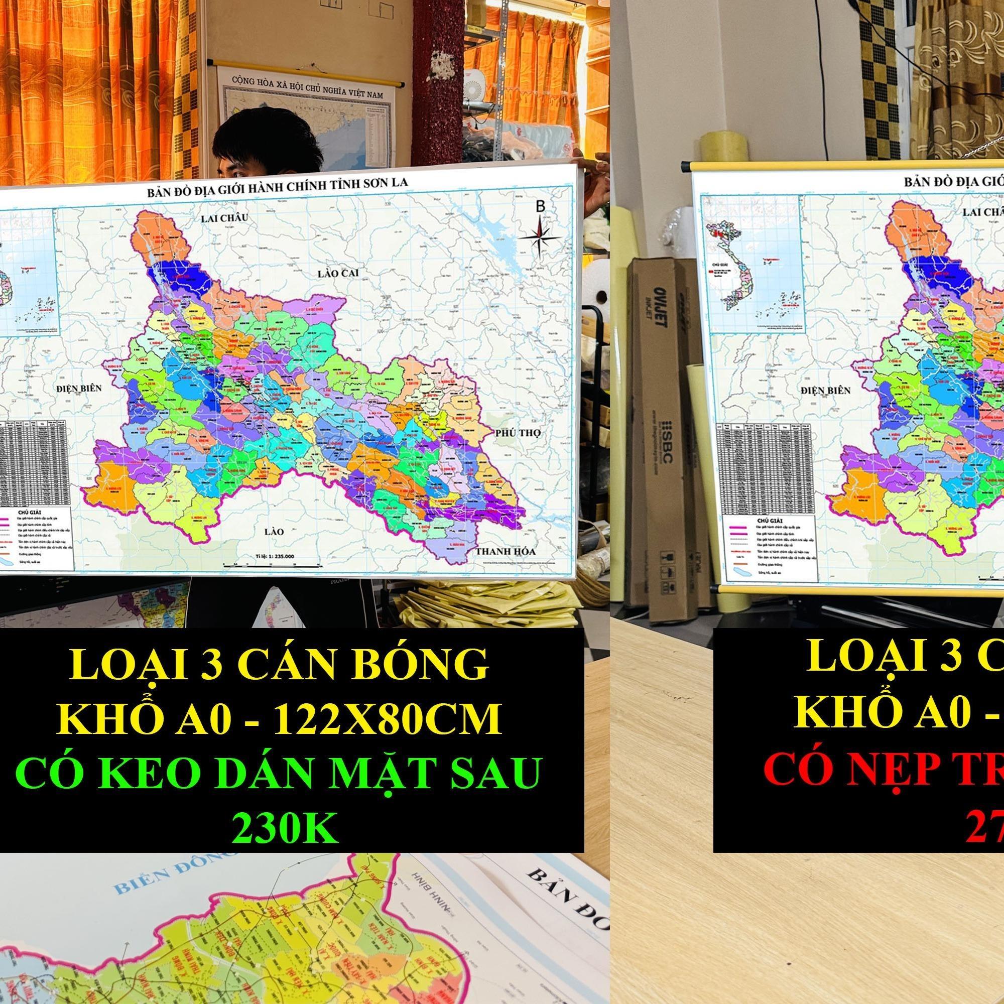 Bản Đồ Sơn La cập nhật 2026 có cả tên xã phường mới và cũ chi tiết