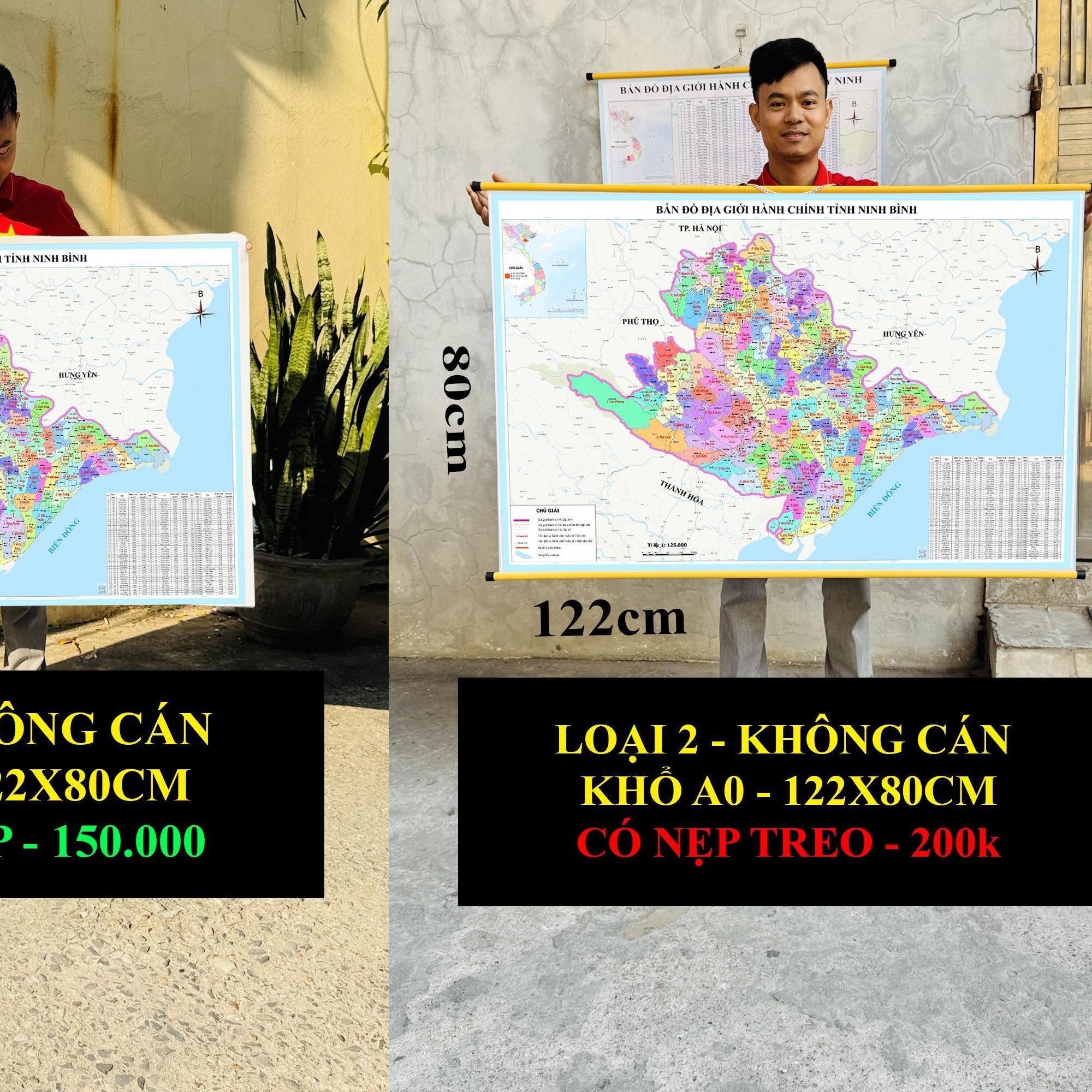 Bản Đồ Ninh Bình (Hà Nam, Nam Định và tỉnh Ninh Bình) cập nhật 2026