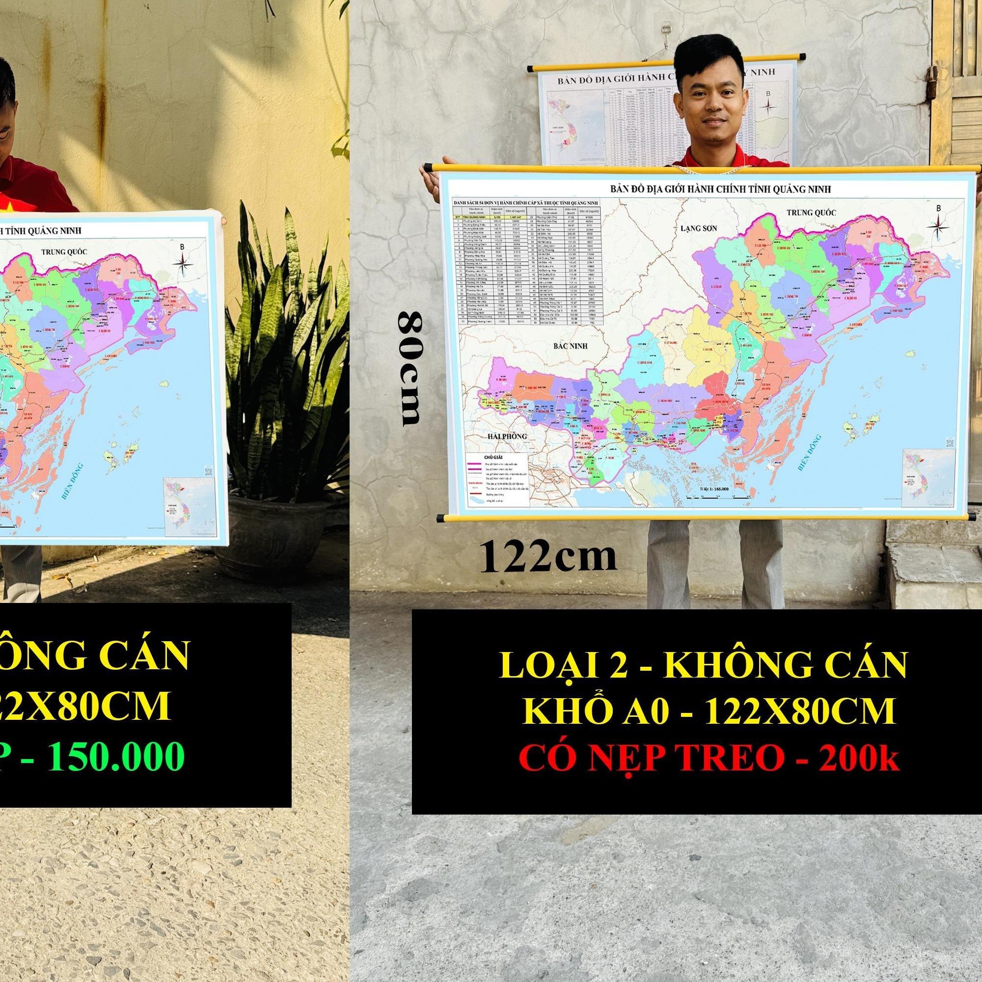 Bản Đồ Quảng Ninh cập nhật 2026 có cả tên xã phường mới và cũ chi tiết