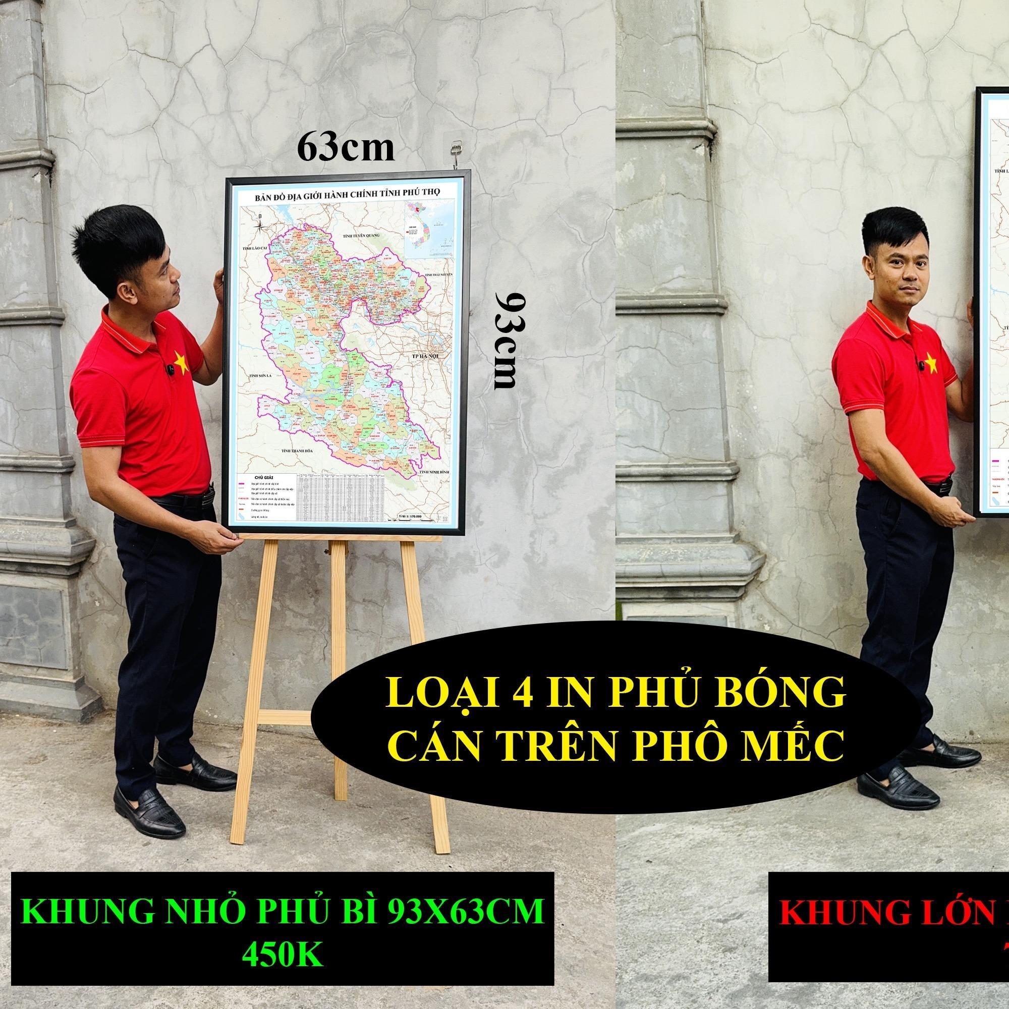 Bản Đồ Phú Thọ (Hòa Bình, Vĩnh Phúc, Phú Thọ) cập nhật 2026