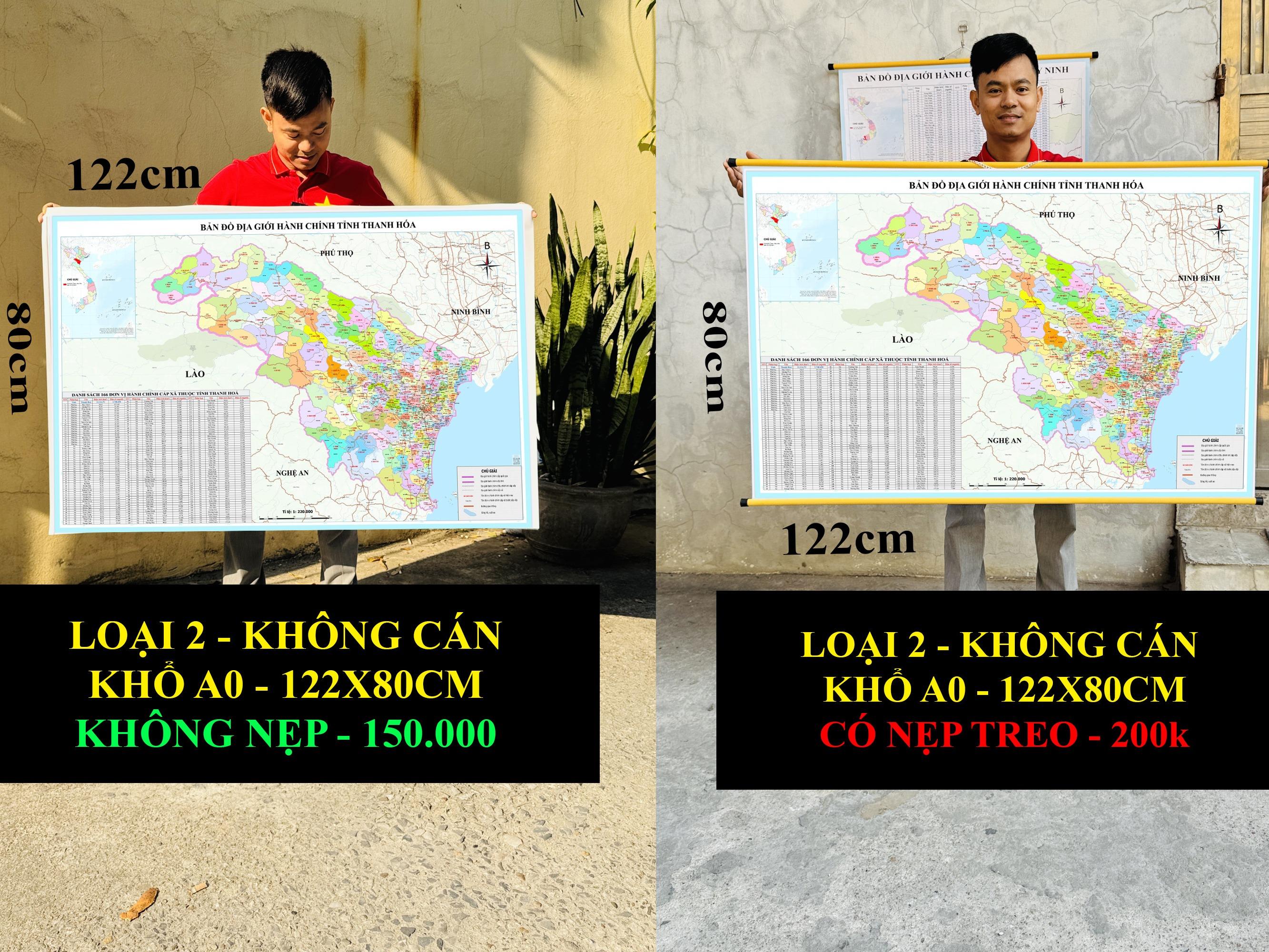 Bản Đồ Thanh Hóa cập nhật 2026 có cả tên xã phường mới và cũ chi tiết