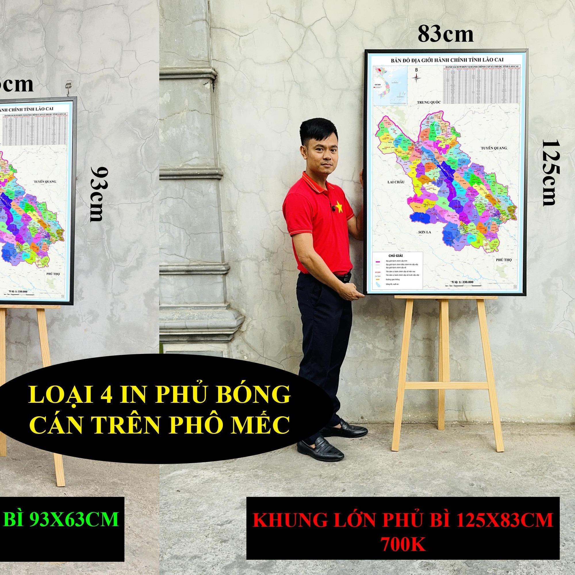Bản Đồ Lào Cai (Lào Cai và Yên Bái) cập nhật 2026 có cả tên xã phường mới và cũ chi tiết