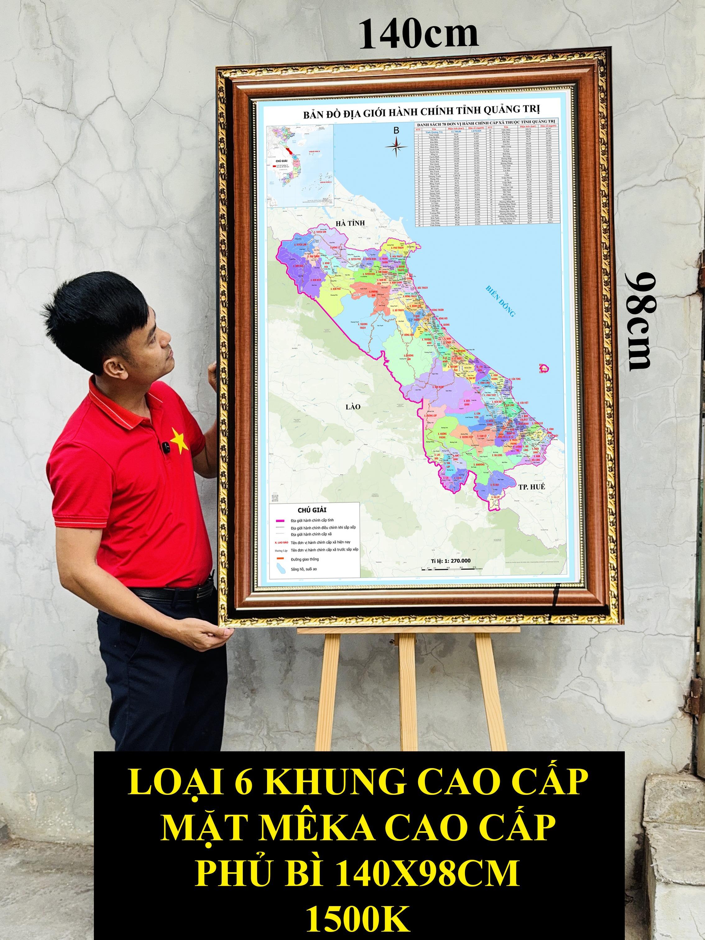 Bản Đồ Quảng Trị (Quảng Bình và Quảng Trị) cập nhật 2026