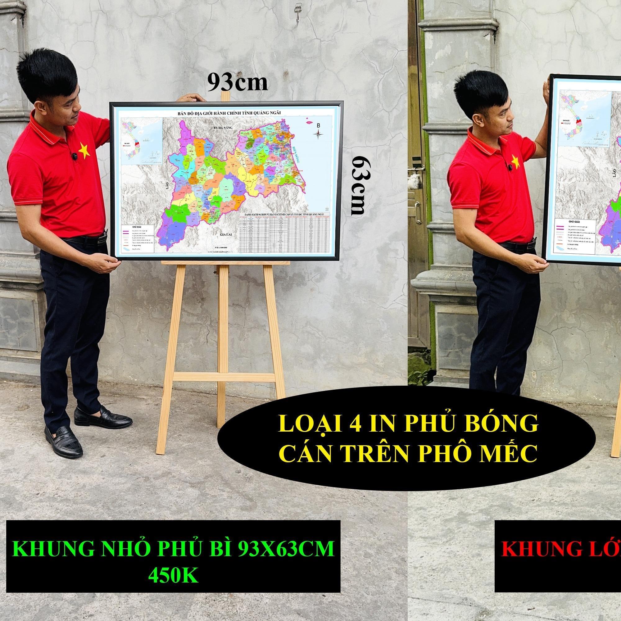Bản Đồ Quảng Ngãi (Kon Tum và Quảng Ngãi) cập nhật 2026