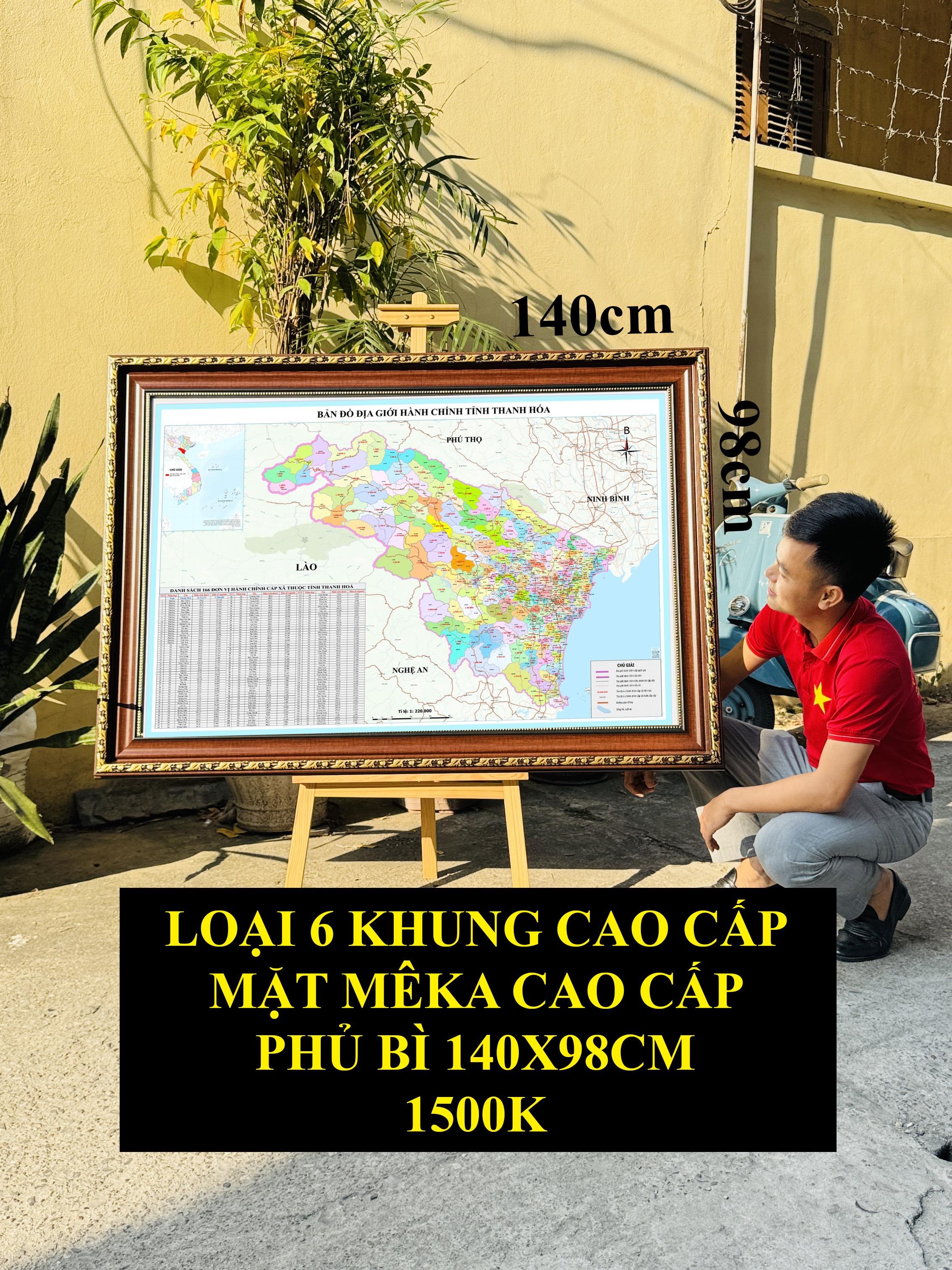 Bản Đồ Thanh Hóa cập nhật 2026 có cả tên xã phường mới và cũ chi tiết