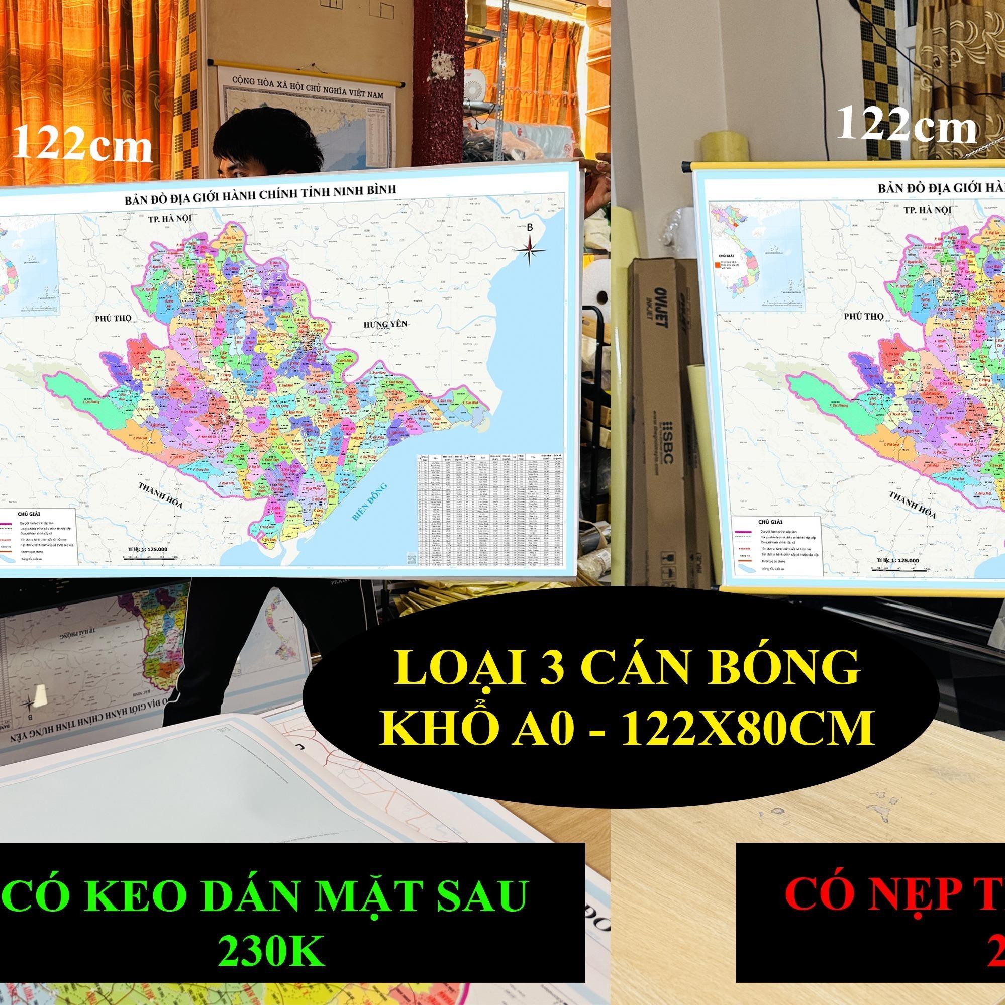 Bản Đồ Ninh Bình (Hà Nam, Nam Định và tỉnh Ninh Bình) cập nhật 2026