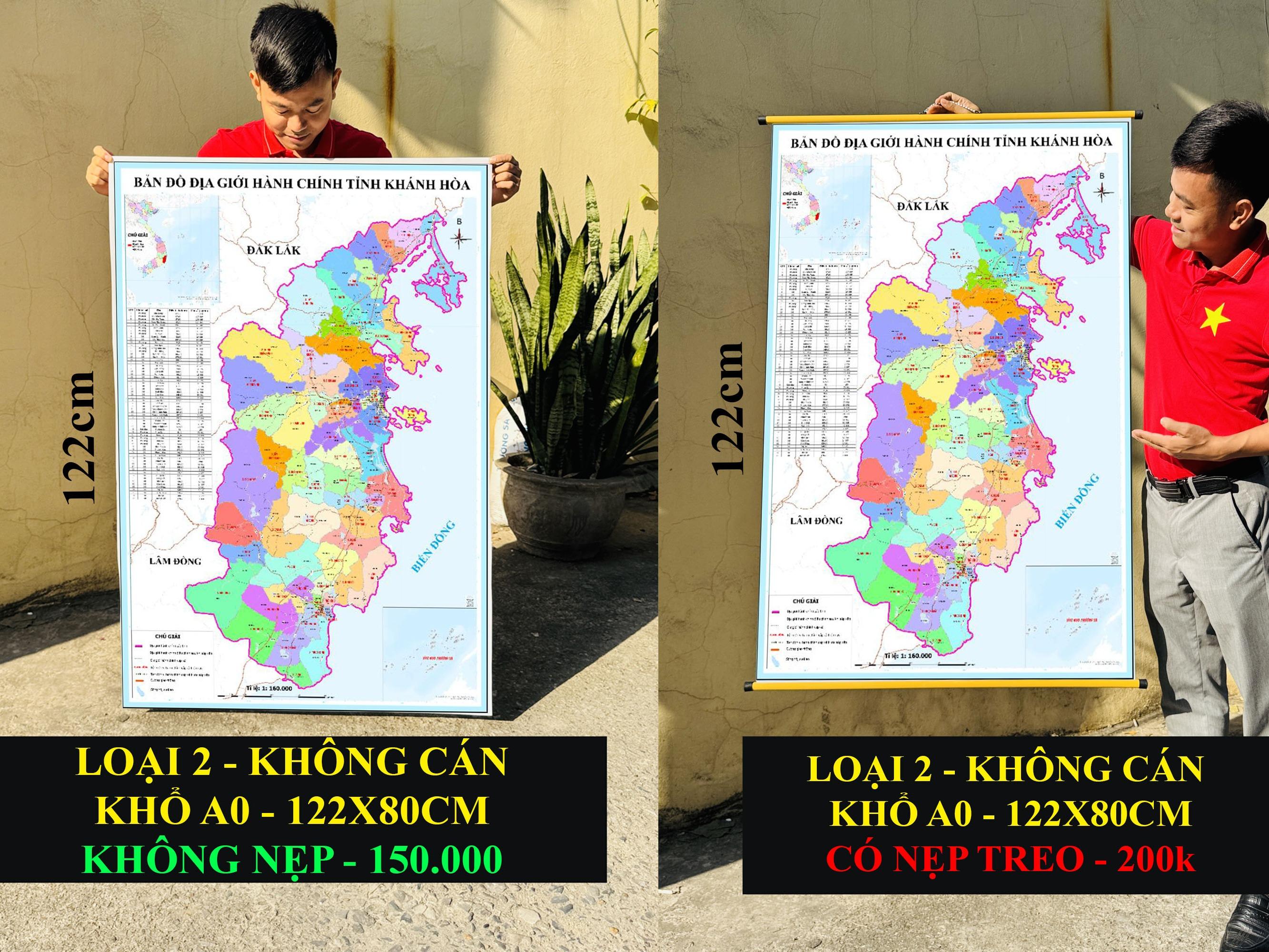 Bản Đồ Khánh Hòa (Ninh Thuận và Khánh Hòa) cập nhật 2026