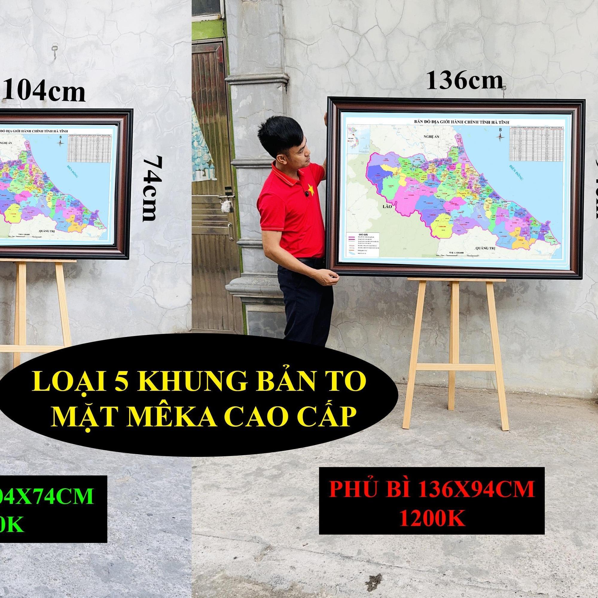 Bản Đồ Hà Tĩnh cập nhật 2026 đủ tên xã phường cũ và mới chi tiết