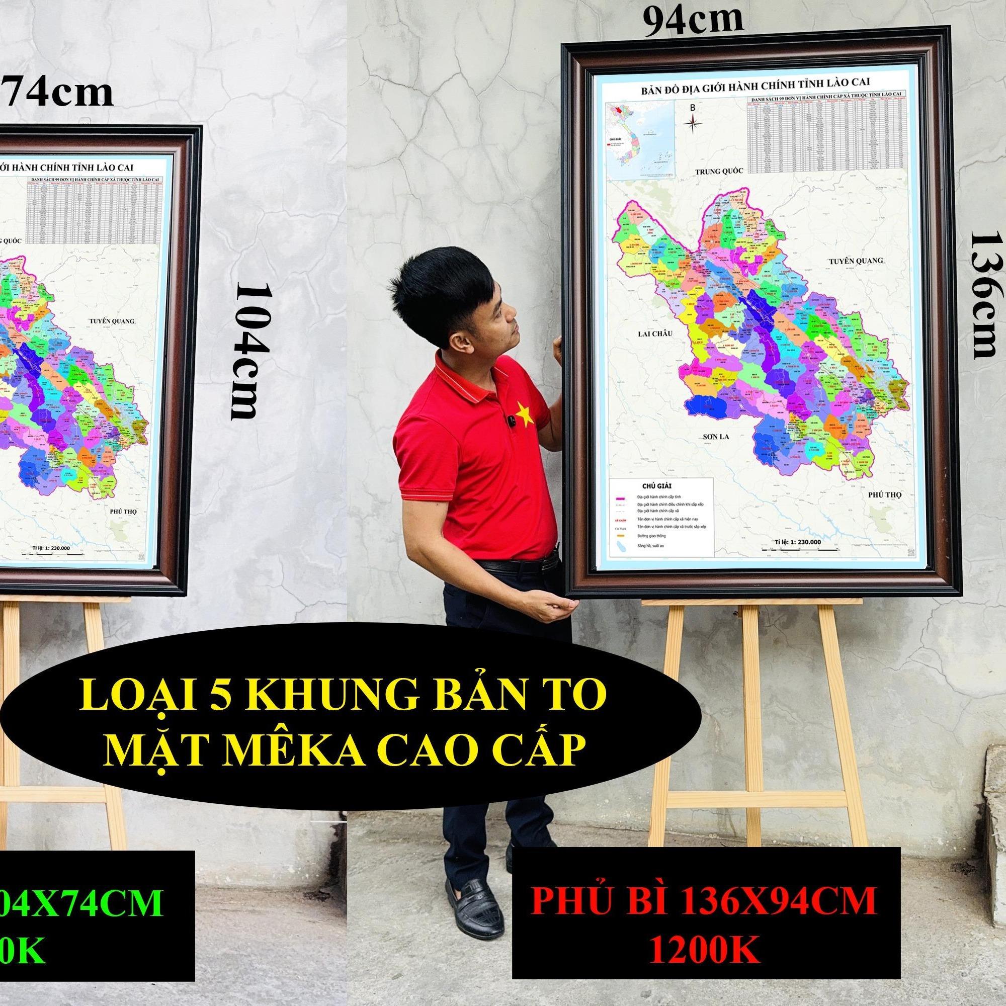 Bản Đồ Lào Cai (Lào Cai và Yên Bái) cập nhật 2026 có cả tên xã phường mới và cũ chi tiết