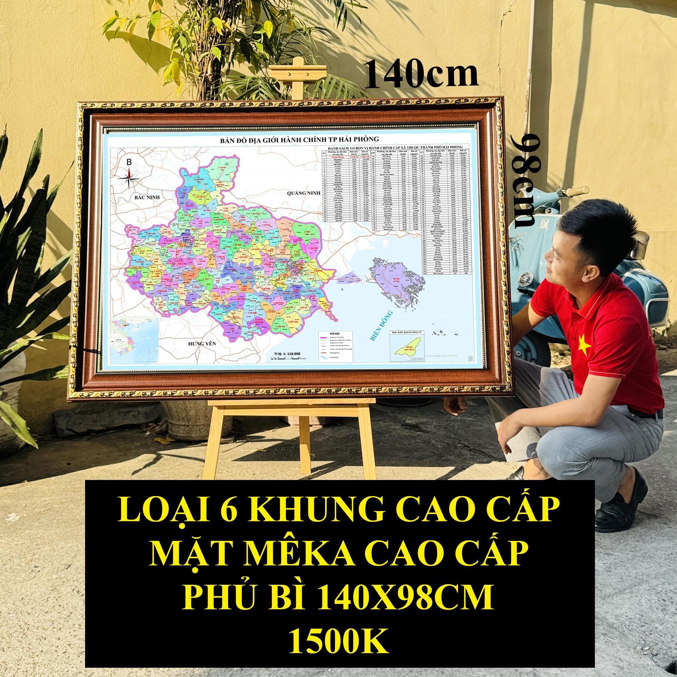 Bản Đồ TP Hải Phòng (TP Hải Phòng và Hải Dương) cập nhật 2026