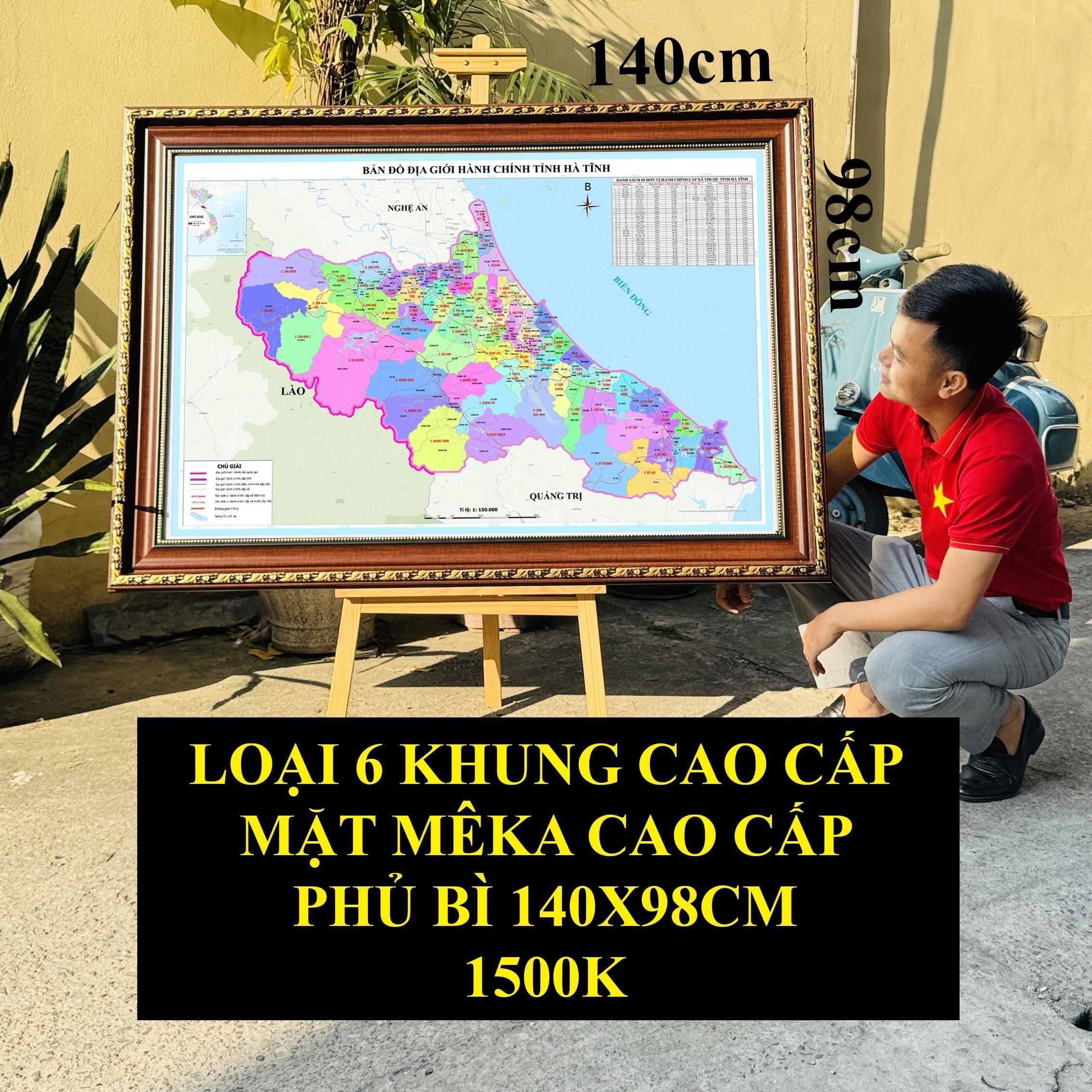 Bản Đồ Hà Tĩnh cập nhật 2026 đủ tên xã phường cũ và mới chi tiết
