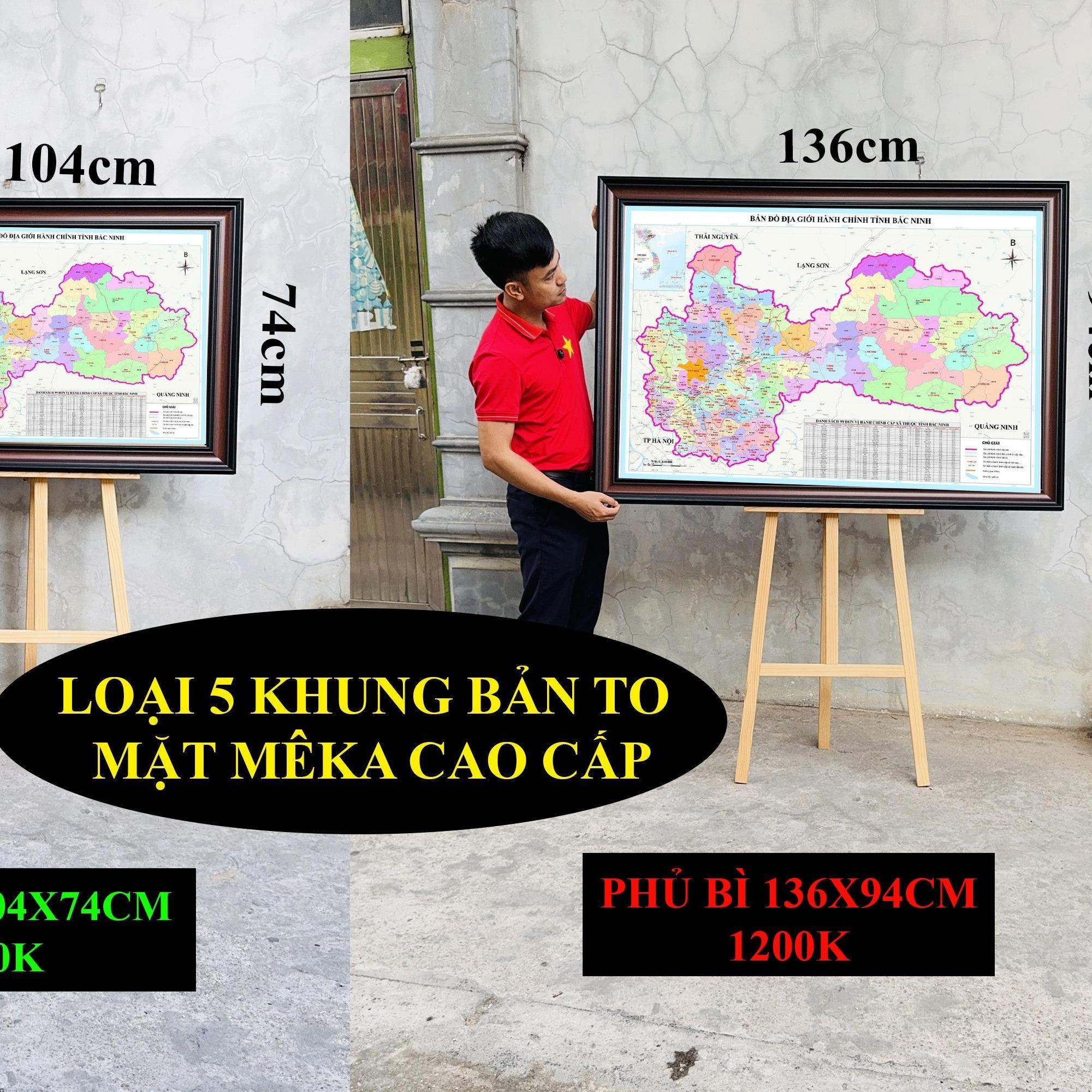Bản Đồ Bắc Ninh (Bắc Ninh và Bắc Giang) cập nhật 2026