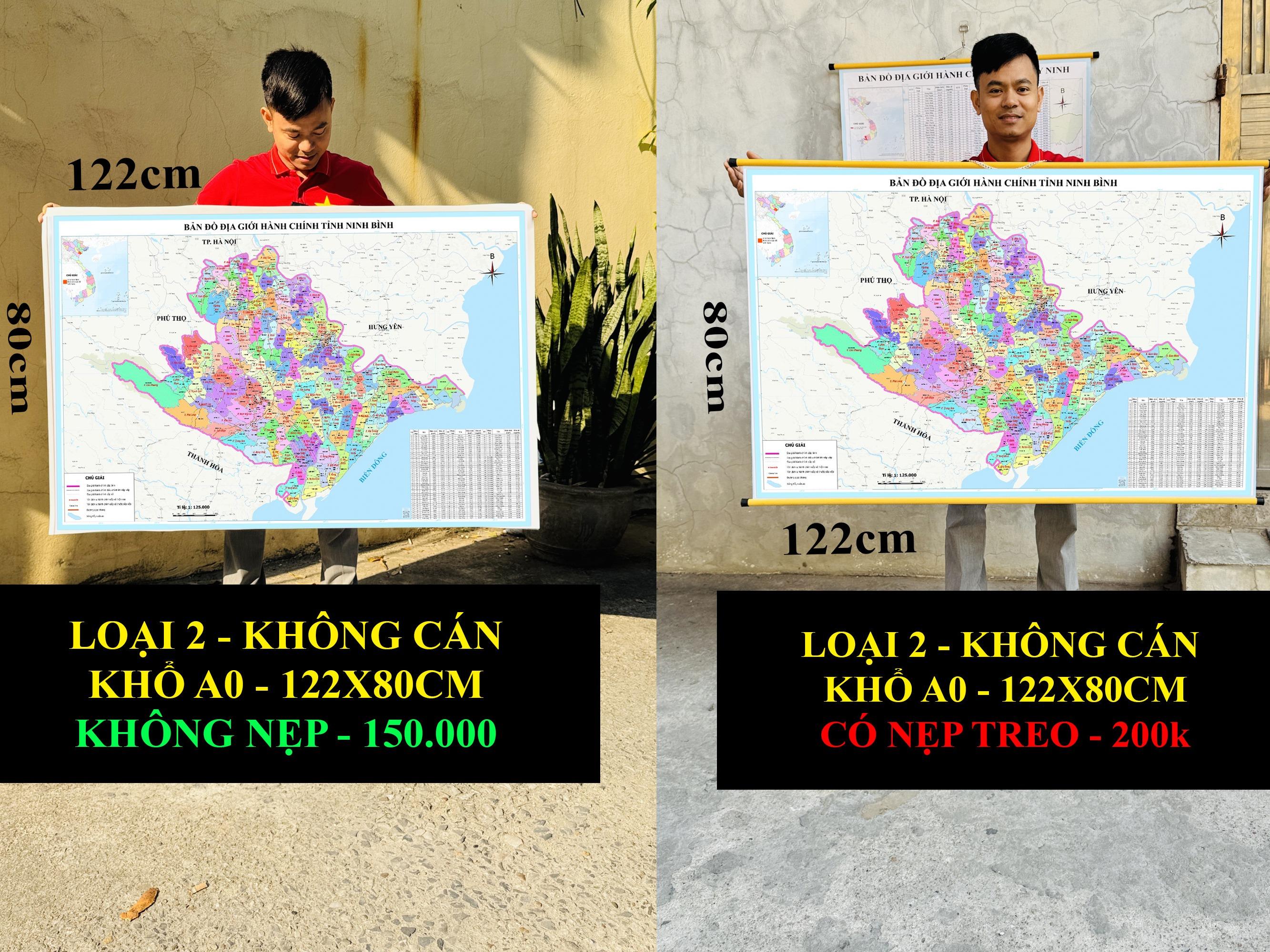 Bản Đồ Ninh Bình (Hà Nam, Nam Định và tỉnh Ninh Bình) cập nhật 2026