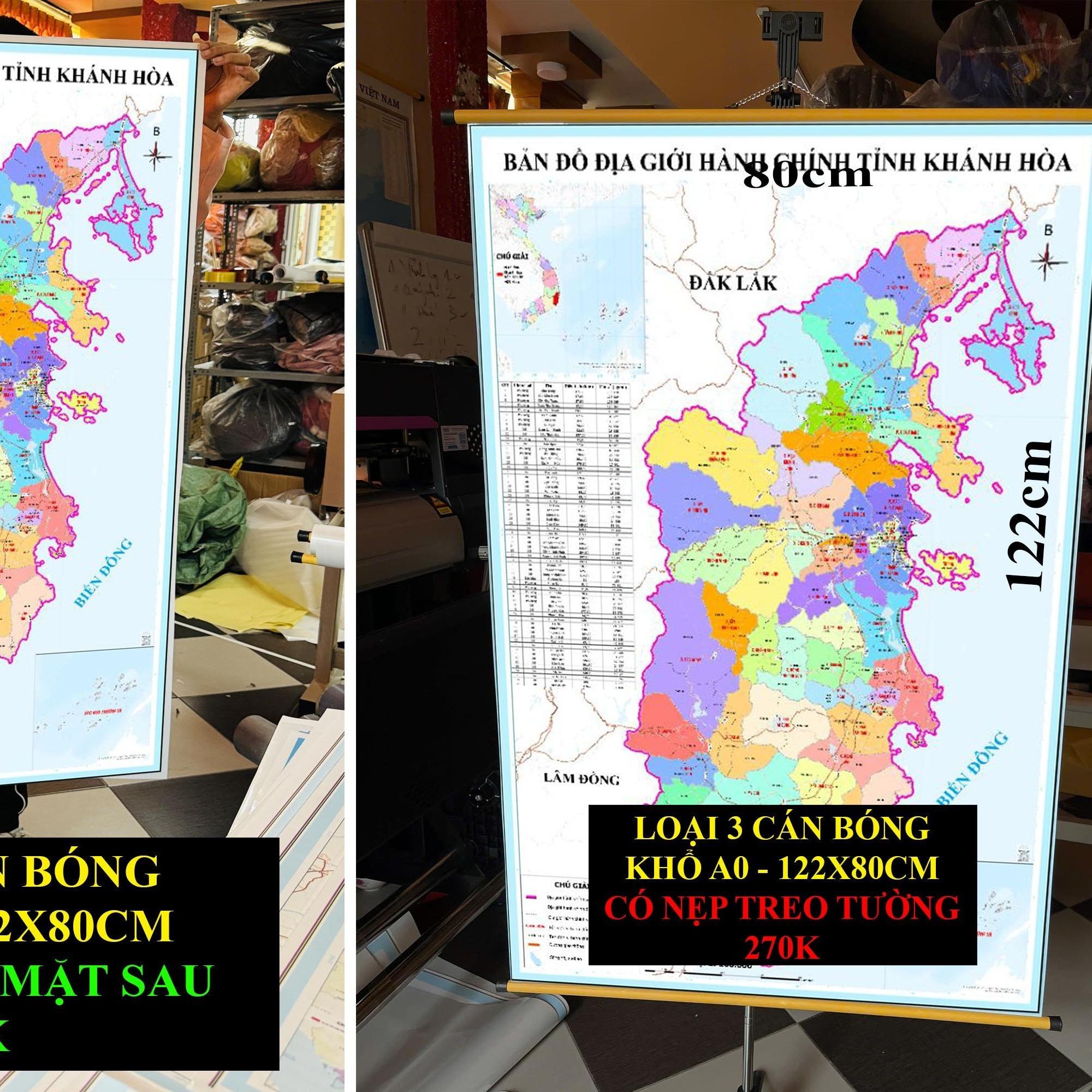 Bản Đồ Khánh Hòa (Ninh Thuận và Khánh Hòa) cập nhật 2026