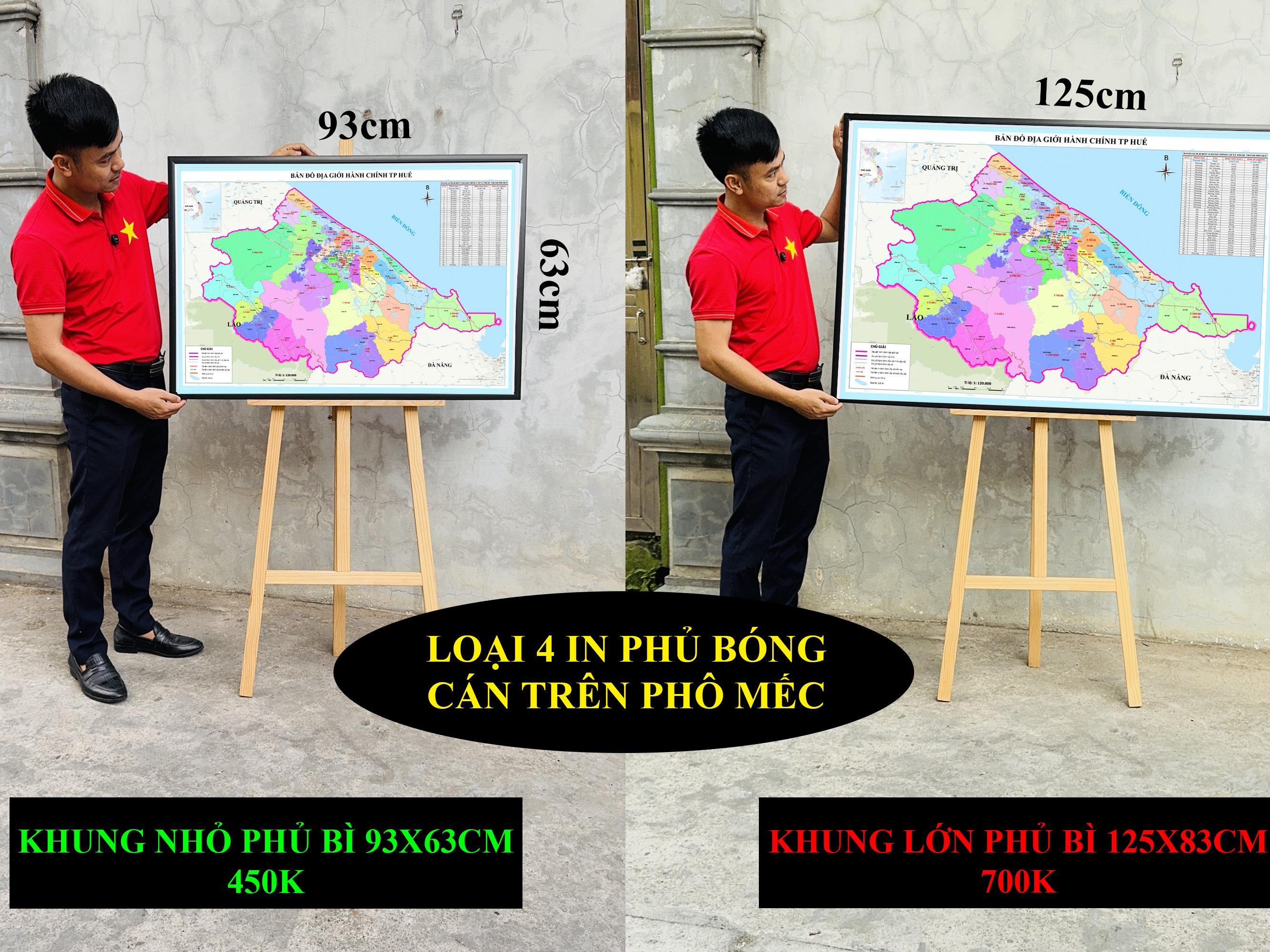 Bản Đồ TP Huế cập nhật 2026 có cả tên xã phường mới và cũ chi tiết