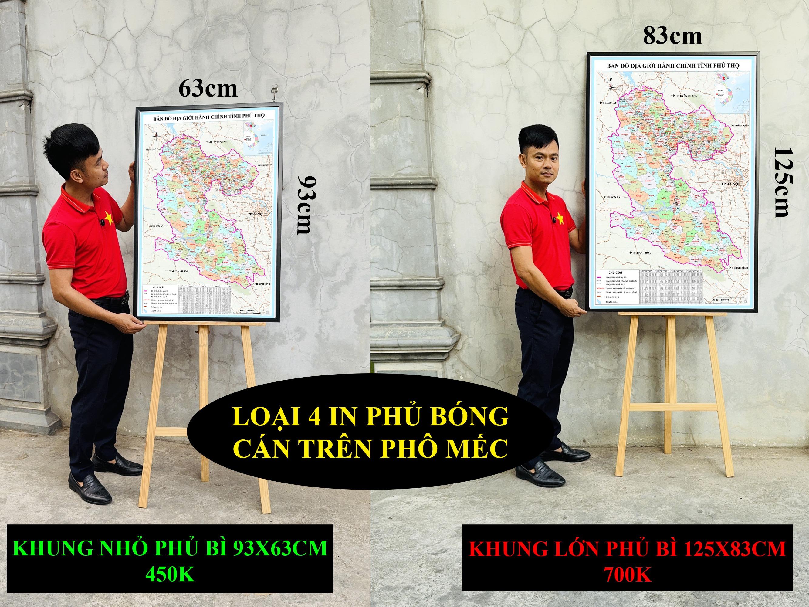 Bản Đồ Phú Thọ (Hòa Bình, Vĩnh Phúc, Phú Thọ) cập nhật 2026