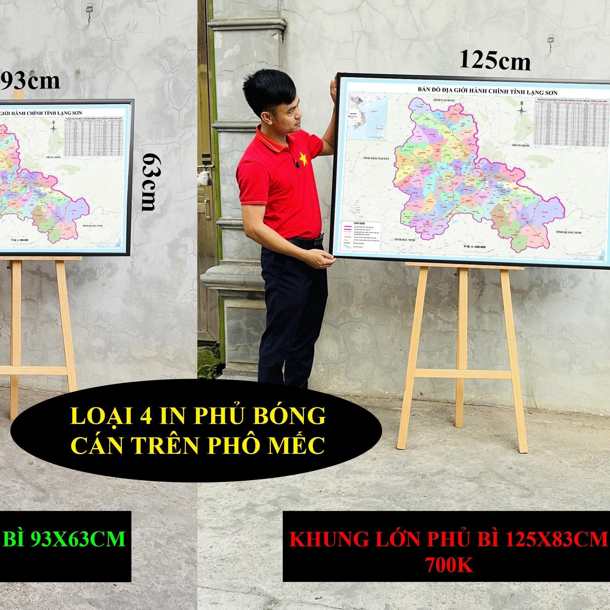 Bản Đồ Lạng Sơn cập nhật 2026 có cả tên xã phường mới và cũ chi tiết