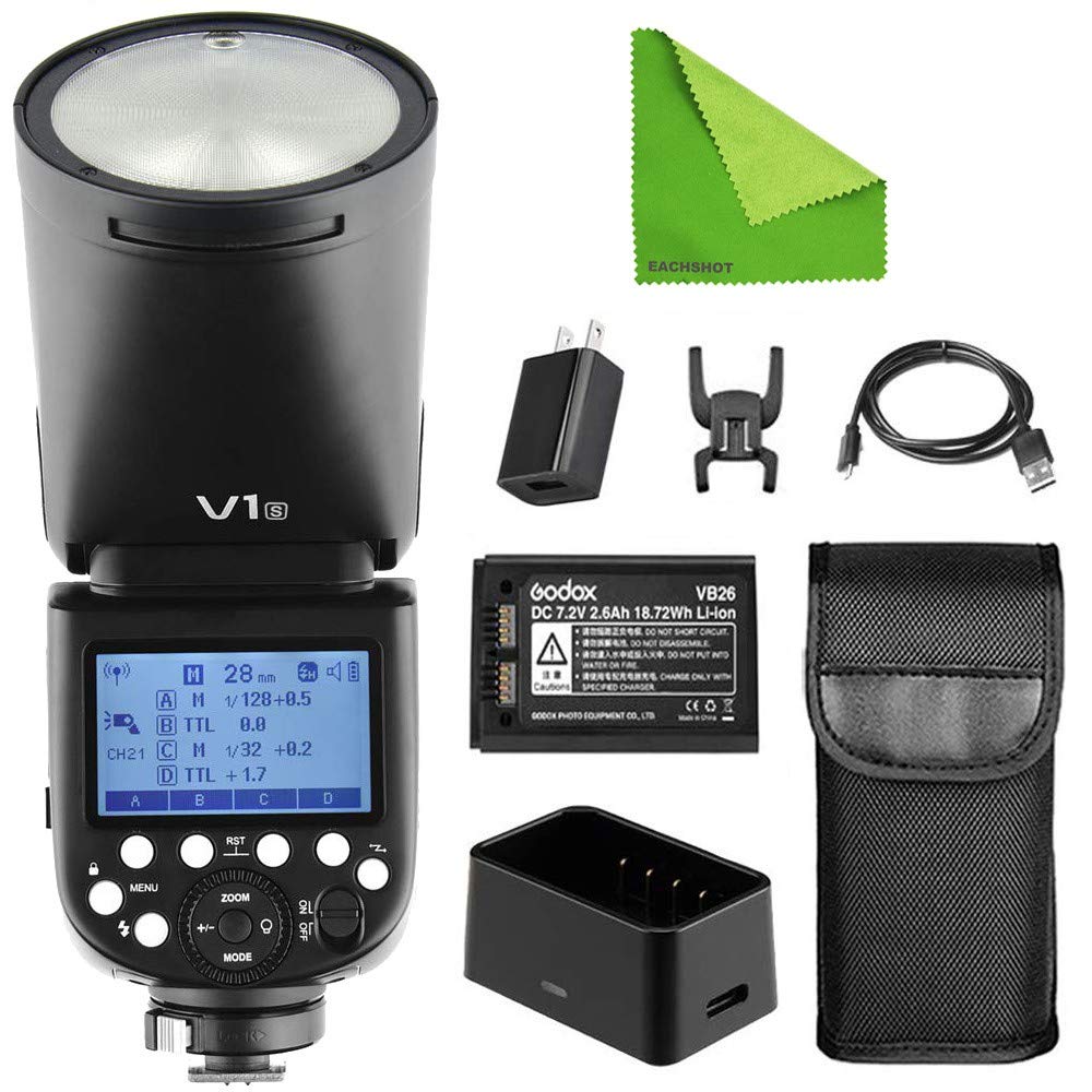 Đèn Flash Godox V1 cho (NIKON - CANON -FUJIFILM- SONY)- Chính Hãng