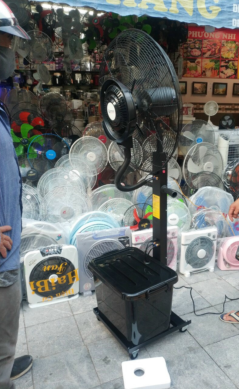 Quạt phun sương công nghiệp Ebisu FSD-750 (  Tùy chỉnh chiều cao quạt)