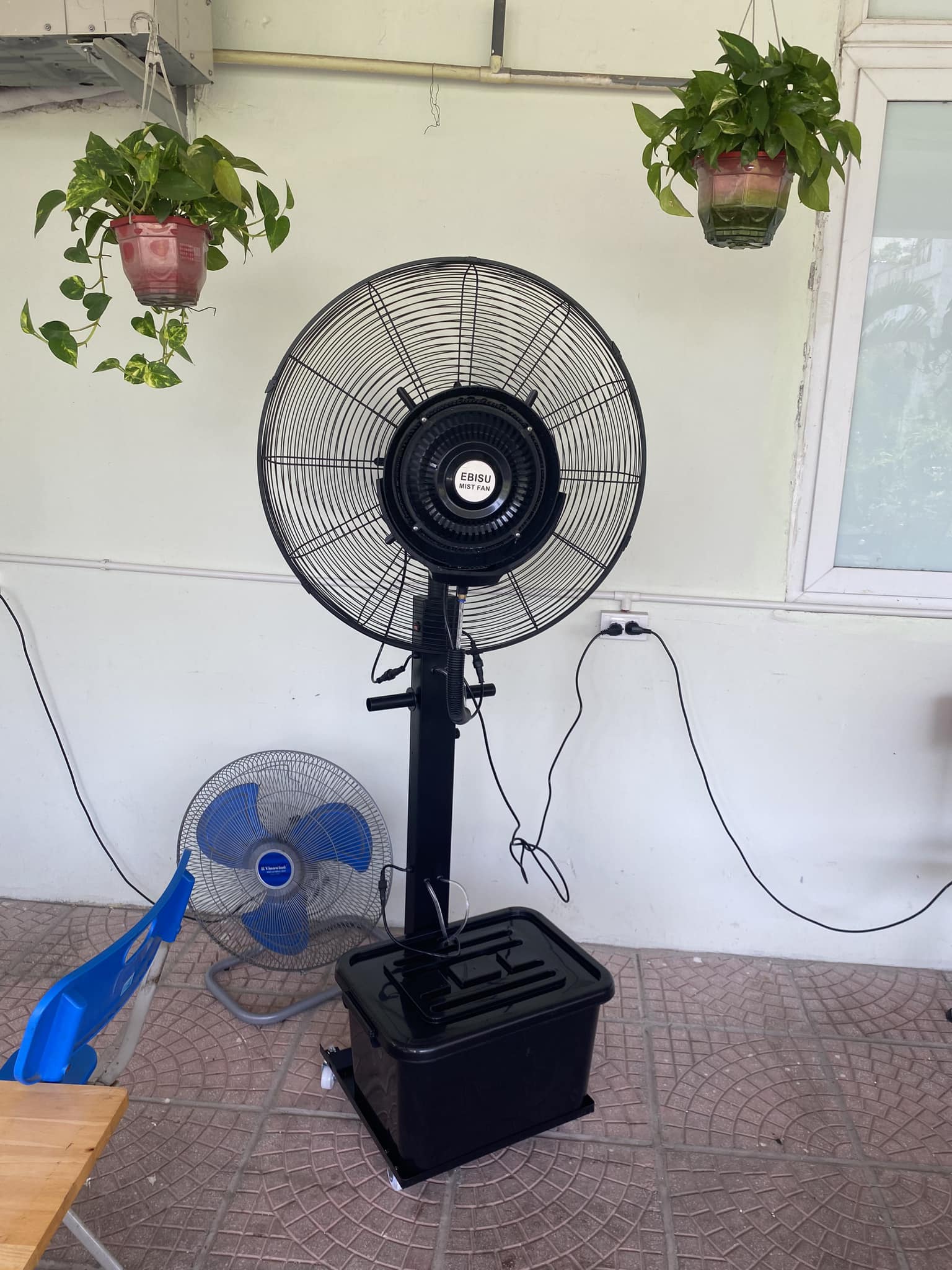 Quạt phun sương công nghiệp Ebisu FSD-750 (  Tùy chỉnh chiều cao quạt)