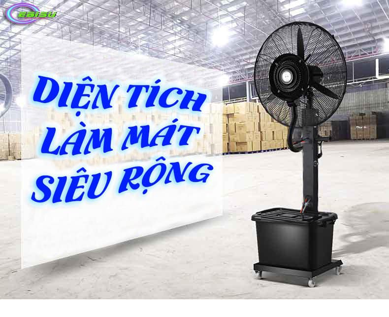 Quạt phun sương công nghiệp Ebisu FSD-750 (  Tùy chỉnh chiều cao quạt)