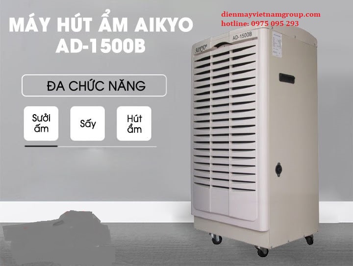 MÁY HÚT ẨM CÔNG NGHIỆP AIKYO AD-1500B
