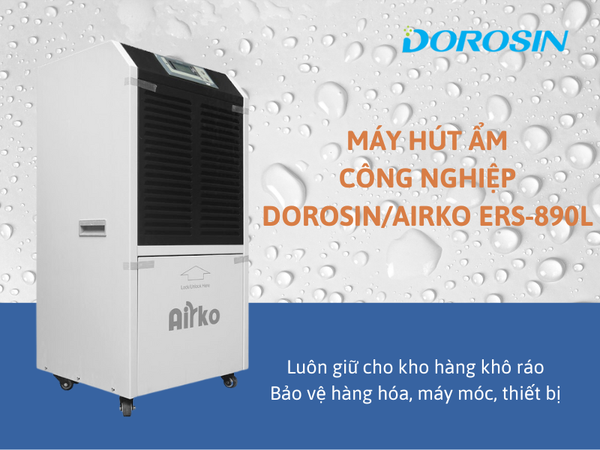 Máy hút ẩm công nghiệp DOROSIN AIRKO ERS-890L