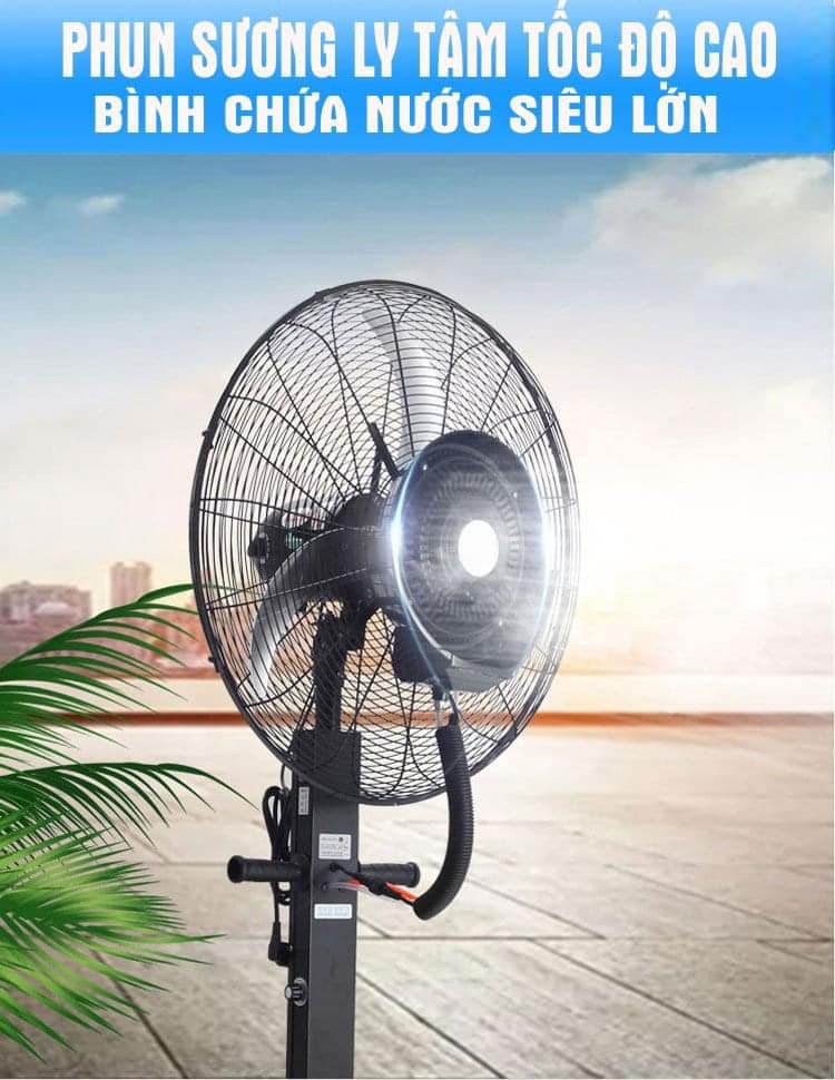 Quạt phun sương công nghiệp Ebisu FSD-750 (  Tùy chỉnh chiều cao quạt)