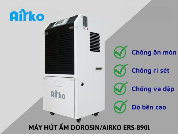 Máy hút ẩm công nghiệp DOROSIN AIRKO ERS-890L