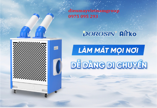 Máy Điều hòa di động AIRKO, Model DAKC-27S