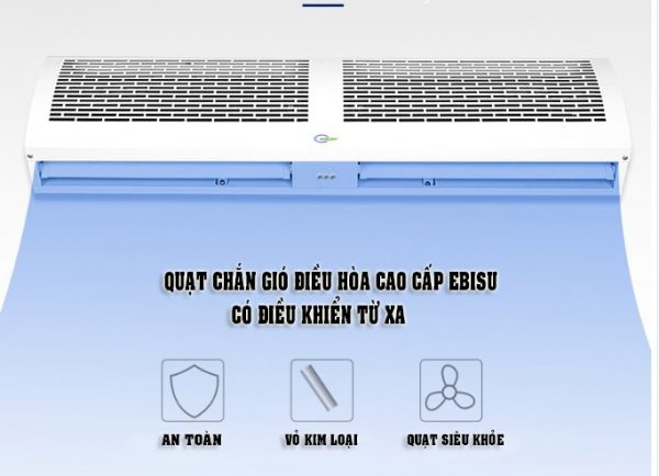 Quạt cắt gió điều hòa Ebisu FM-1212A/K ( 1.2m)