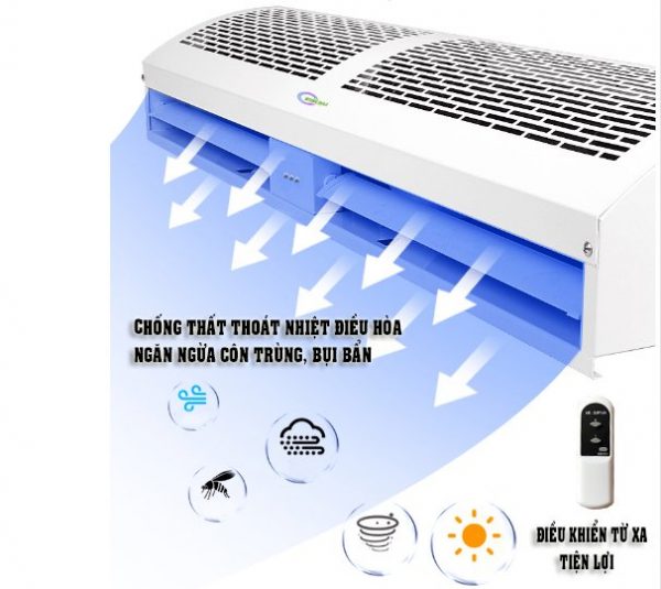 Quạt cắt gió điều hòa Ebisu FM-1215C-K ( 1.5m áp dụng < 3.5m)