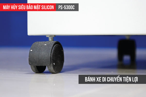 Máy hủy tài liệu văn phòng siêu bảo mật Silicon PS-5300C