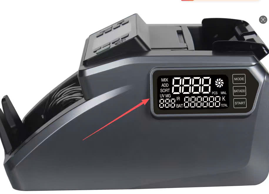 Máy đếm tiền ngoại tệ MAZSAN AL-70D (New 2025)