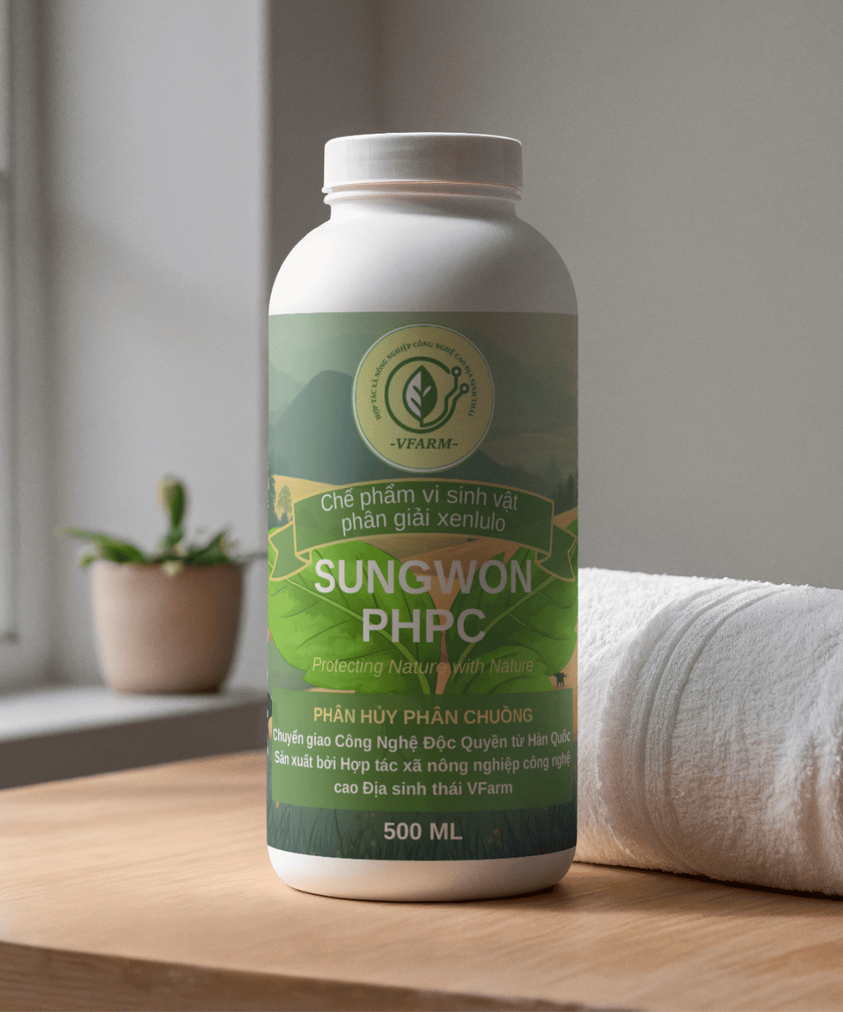 Chế phẩm vi sinh vật phân giải xenlulo Sungwon PHPC