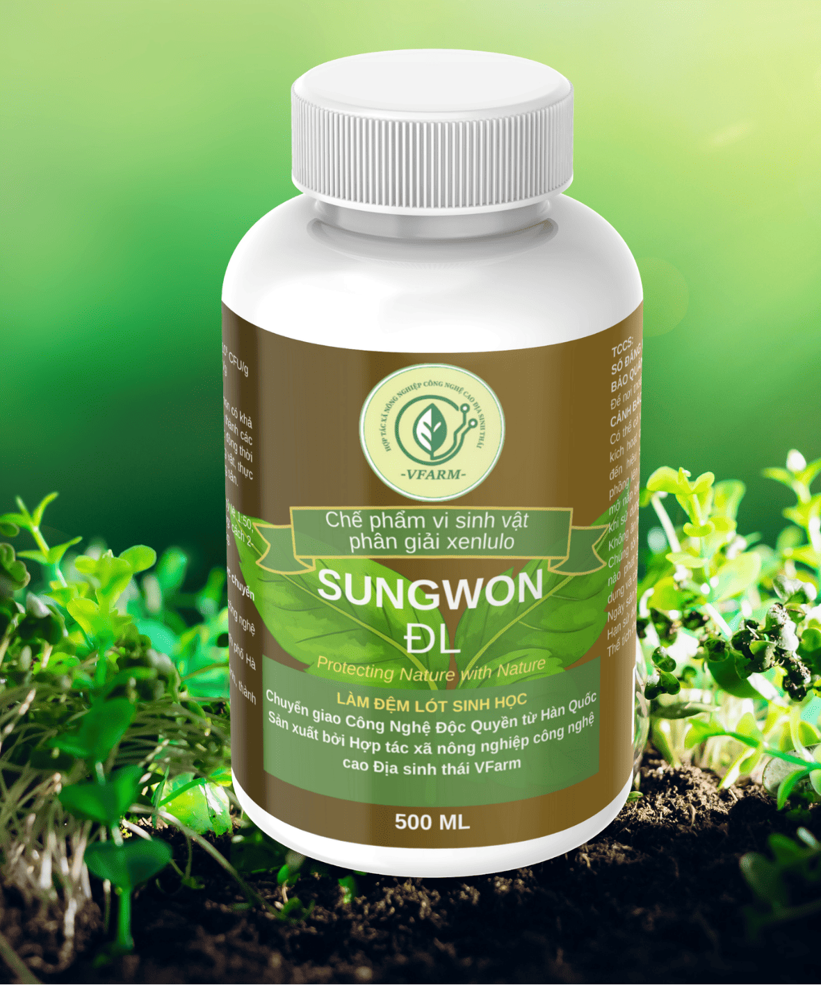 Chế phẩm vi sinh vật phân giải xenlulo Sungwon ĐL