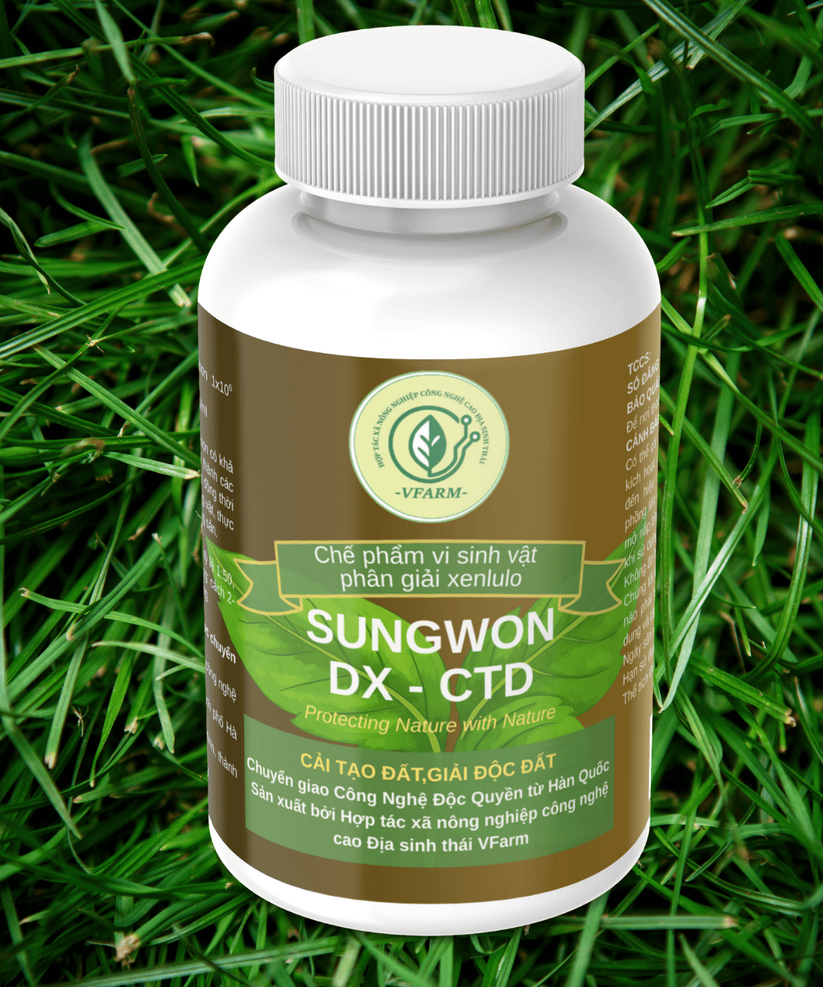 Chế phẩm vi sinh vật phân giải xenlulo Sungwon DX-CTĐ