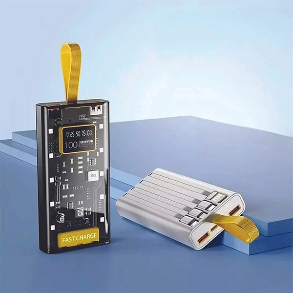 Sạc dự phòng 50000mah sạc nhanh trong suốt