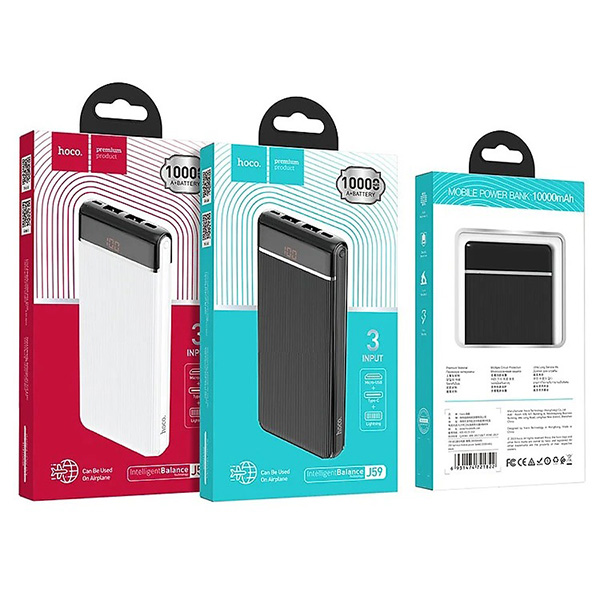 Pin sạc dự phòng Hoco J59 dung lượng pin 10000mAh