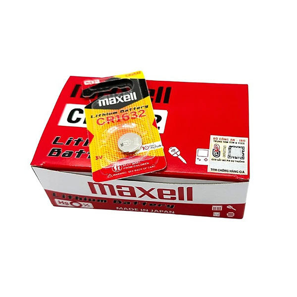 Pin CR1632 Maxell Lithium 3V Cao Cấp