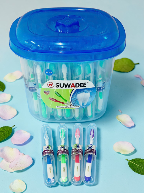 Bàn Chải Đánh Răng HT8026 - Hộp 60 Cây (Móc) - TOOTHBRUSH - 8936140450134