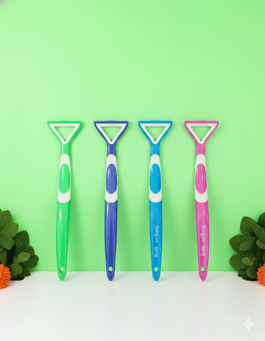 Dụng cụ cạo lưỡi HT8029  - Hộp 30 cây - TONGUECLEANER