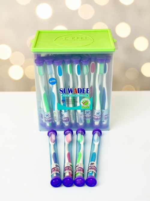 Bàn Chải Đánh Răng HT8049 - Hộp 50 cây (Ống PET) - TOOTHBRUSH