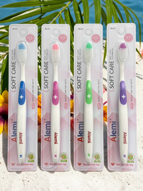 Bàn Chải Đánh Răng ALEMI HT 8055 - 150 VỈ - TOOTHBRUSH