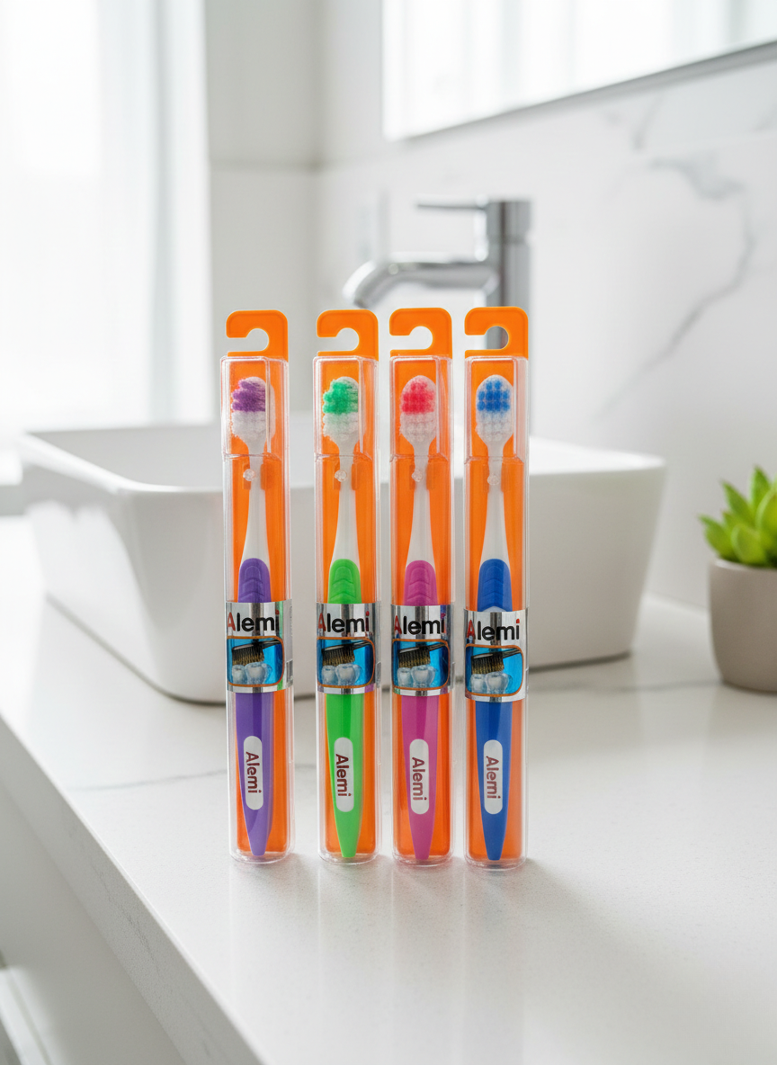 Bàn Chải Đánh Răng ALEMI HT 8053 - 50 MÓC PS
